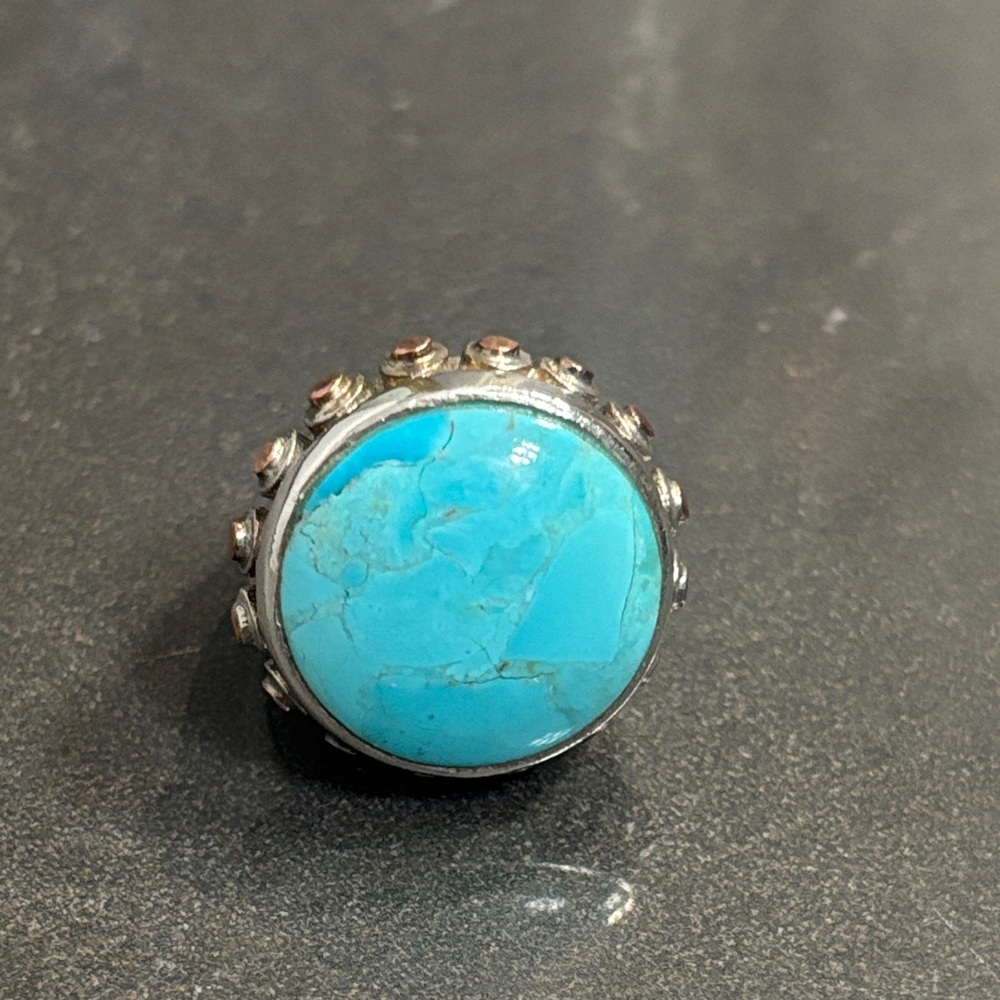 Turquoise Silver Ring